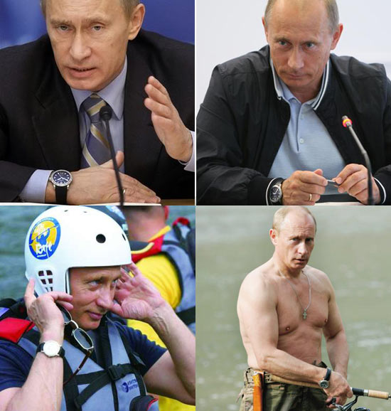 俄罗斯总统普京一直向世界人们穿他"铁腕硬汉"的形象!