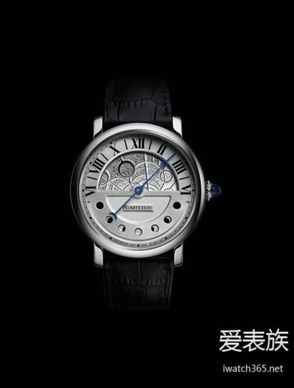 [2014 sihh] 昼夜显示月相腕表,逆跳指针指示月相